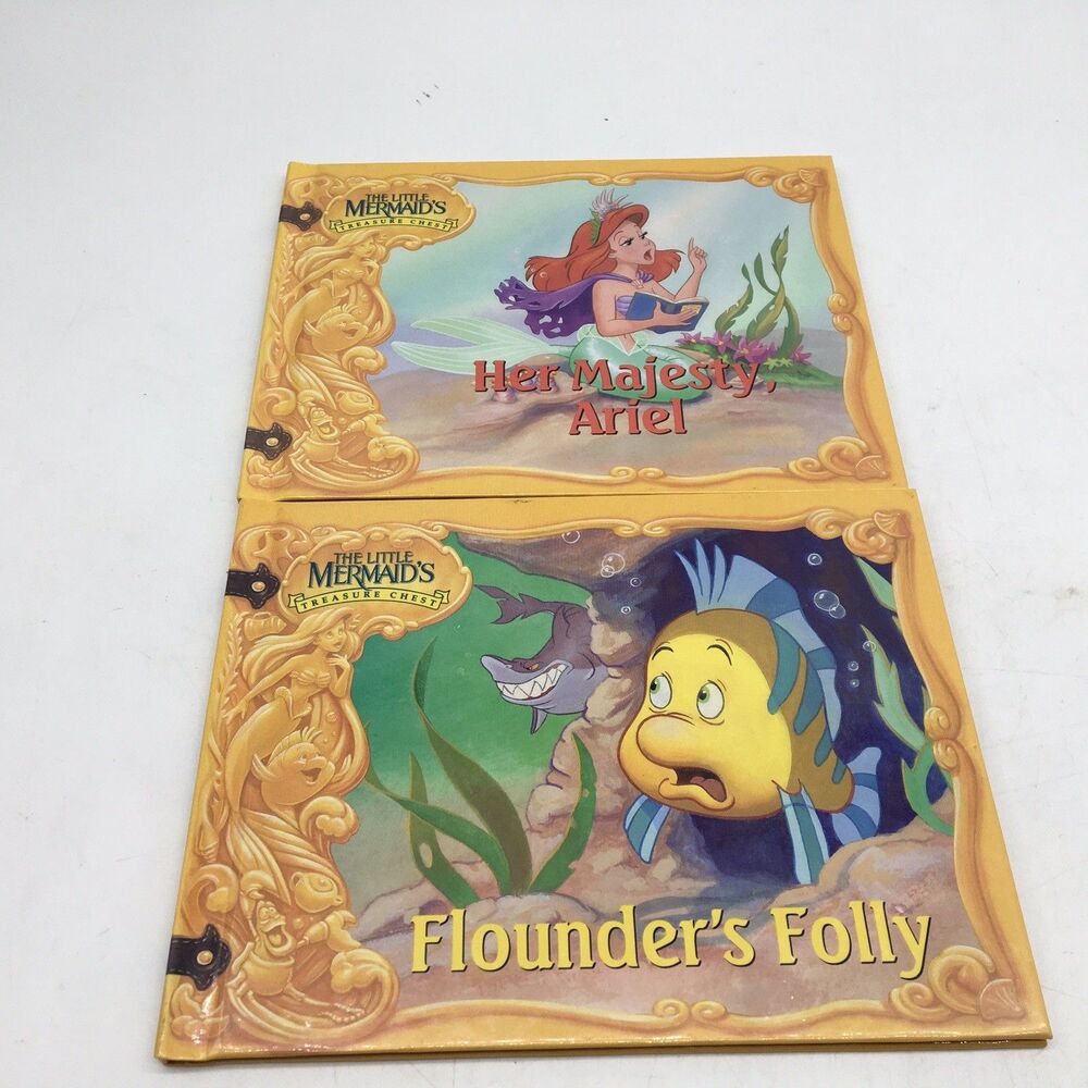 Her Majesty Ariel + Flounder's Folly The Little Mermaid's Treasure Chest  Books